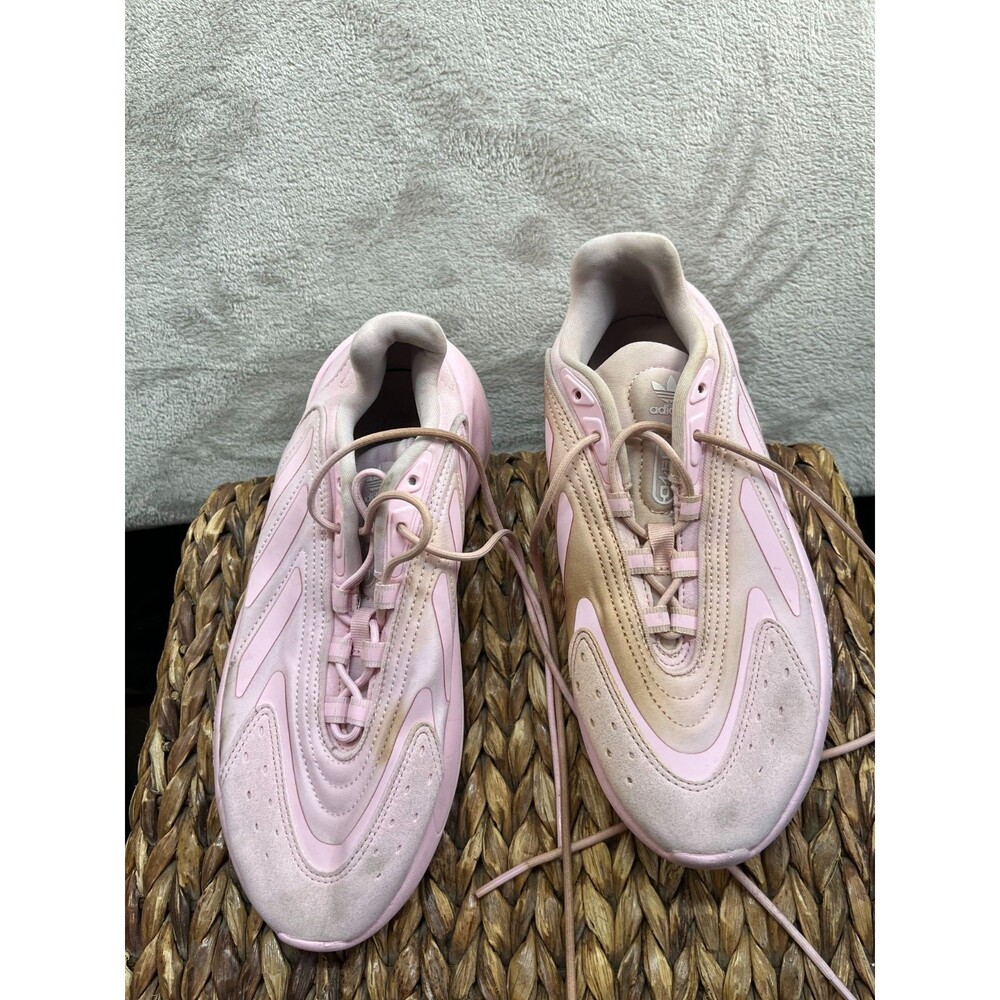 Adidas Ozelia Womens Lace Up Athletic Running Shoes Size 6 Pink H03132